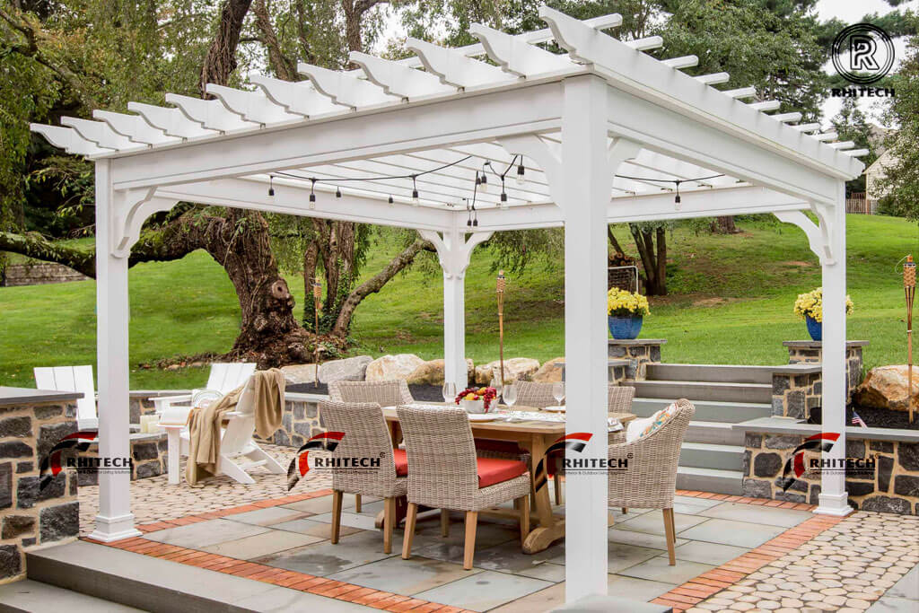 Lợi ích của việc lắp đặt giàn che pergola